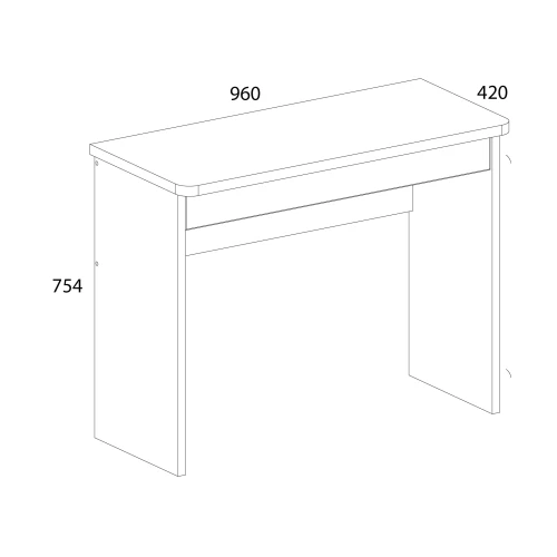 Стол 1S , OLIVIA, цвет вудлайн крем