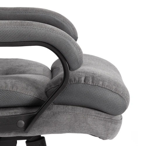 Кресло Duke metal BL ткань, серый, KUB 05/TW-12