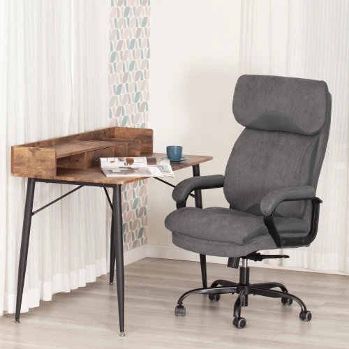 Кресло Duke metal BL ткань, серый, KUB 05/TW-12