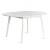 Стол обеденный SVELTO ЛДСП, опора-массив березы, 105 х 105 (140) х 74.5 см, Белый /белый