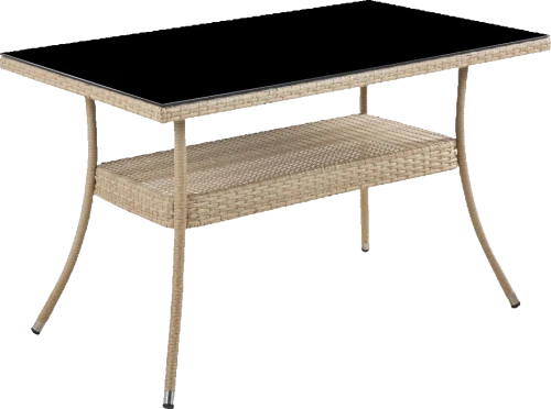 Стол из искусственного ротанга 120*70 см РИО «RIO» wood арт.80091