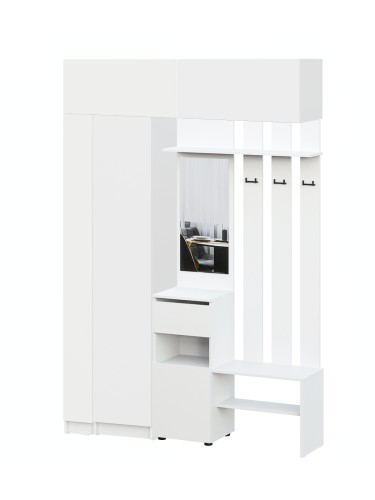 Прихожая Бали, Белый. Комплект 15