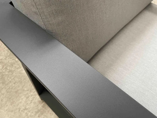 Табурет из алюминия серии Graphite