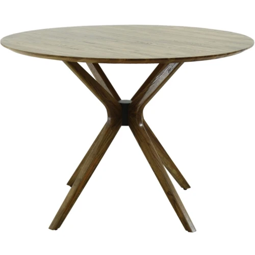 Стол «Вегас» D110, светлый дуб/патина