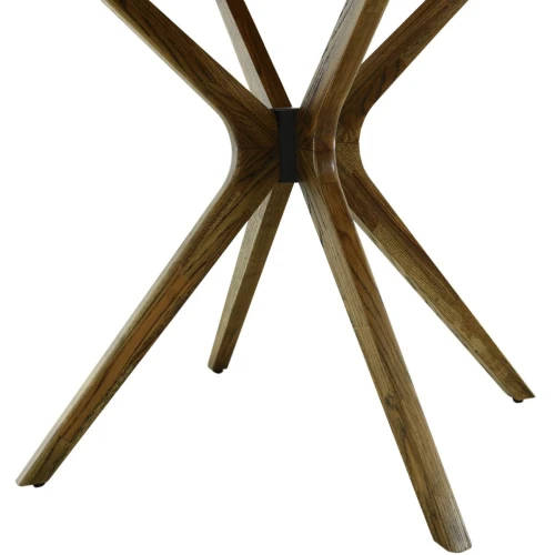 Стол «Вегас» D110, светлый дуб/патина