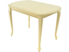 Стол «Прага» 110x70, слоновая кость