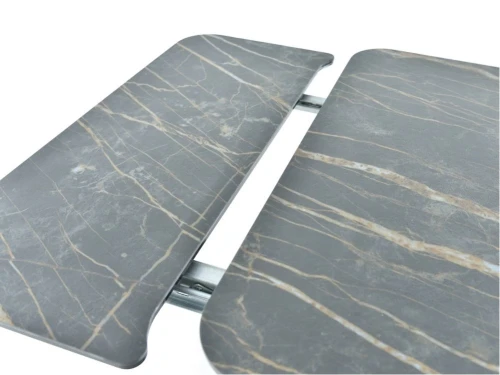 Обеденная группа AROOMA (стол Леон + 4 стула Сильвио Vivaldi 15), черный