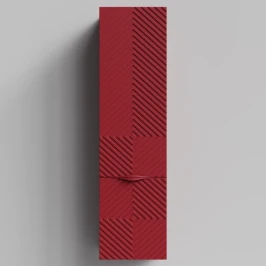 Пенал Эйфория 40 F4, пример RAL 3004 Пурпурно-красный, матовая, подвесной, левый