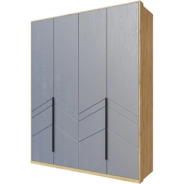 Шкаф «Тиана» 4Д КМК 0967.1, дуб наварра/графит