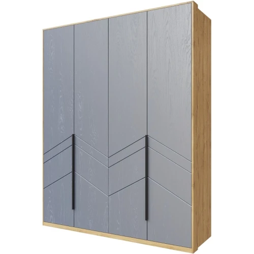 Шкаф «Тиана» 4Д КМК 0967.1, дуб наварра/графит