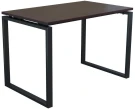 Стол компьютерный Янтарь 55.08 Венге/Металл черный