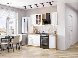 Кухонный гарнитур Дублин-04 Special White Дуб Вотан