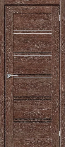 Межкомнатная дверь экошпон ĒLPORTA Легно-28 Chalet Grande Magic Fog