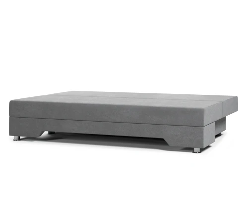 Диван еврокнижка Орлеан велюр серый