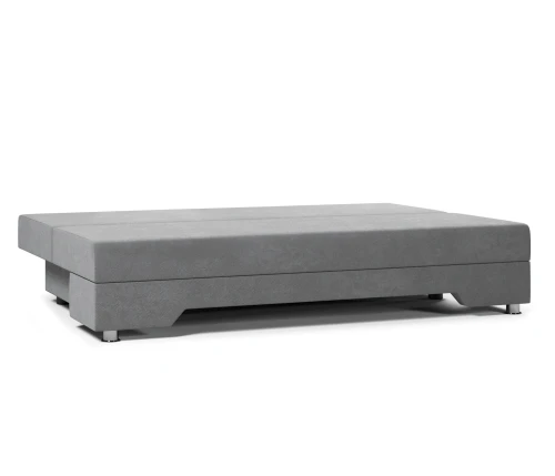 Диван еврокнижка Орлеан велюр серый