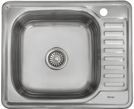 Мойка врезная 584818/0,8 1Ч1К (левая) Глянец