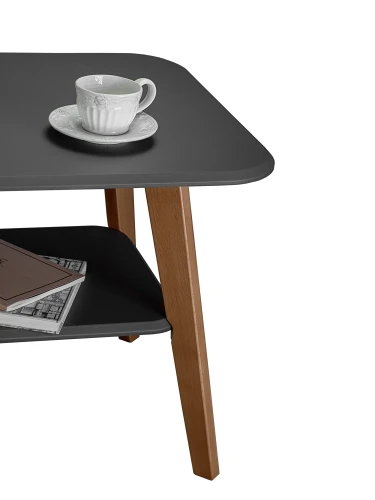 Стол журнальный BeautyStyle 18 графит/бук