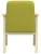 Кресло Ретро ткань лайм, каркас лак
