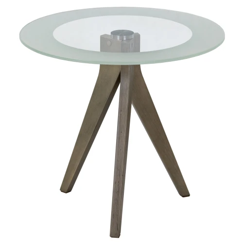 Стол журнальный Рилле 441 шимо/стекло прозрачное