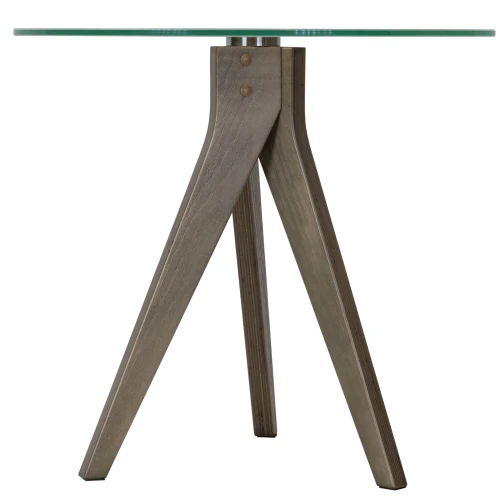 Стол журнальный Рилле 441 шимо/стекло прозрачное