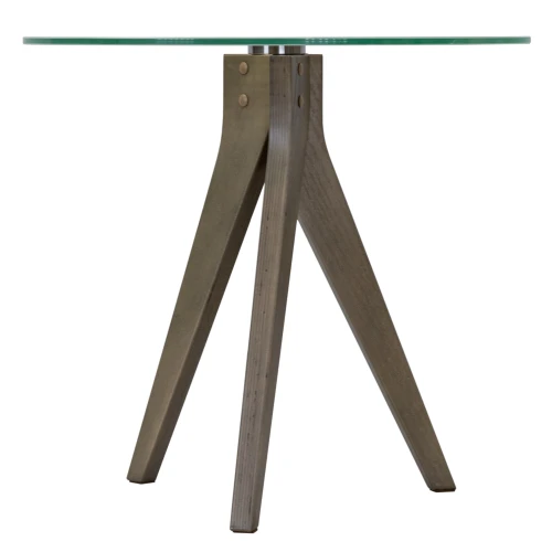 Стол журнальный Рилле 441 шимо/стекло прозрачное