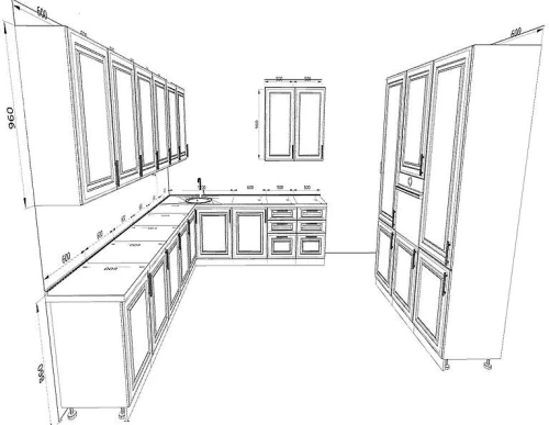 Кухня Адель Комплектация 3