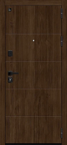 Входная дверь BRAVO Райт Pecan/Cappuccino Melinga