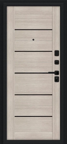 Входная дверь BRAVO Райт Pecan/Cappuccino Melinga