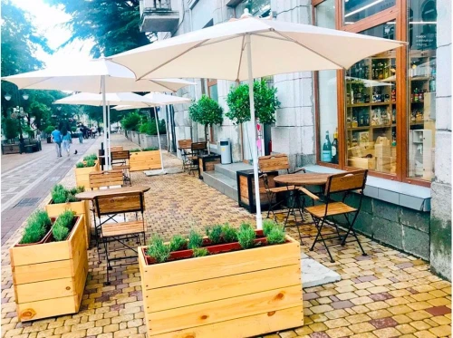 Зонт Верона белый D270