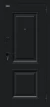 Входная дверь BRAVO Некст МФ/SBlack Букле черное/White Silk