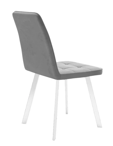 Стул DikLine 207 B22 GREY /ножки белые