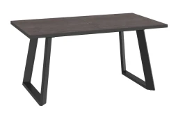 Раскладной стол DikLine ZL140 хромикс бронза/ черный/опоры черные