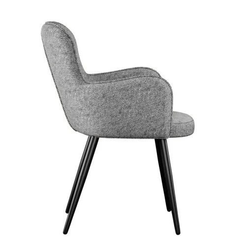 Стул DikLine 503 поворотный NS10 GREY, ножки черные