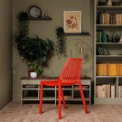 Пластиковый стул NICO красный