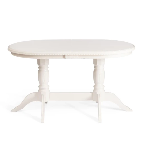 Стол COPPOLA бук, мдф, 140+40x80x77см, Ivory white