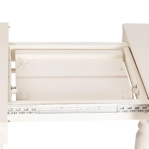 Стол COPPOLA бук, мдф, 140+40x80x77см, Ivory white