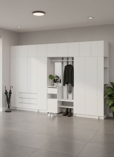 Прихожая Бали, Белый. Комплект 21