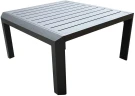 Стол кофейный из алюминия Graphite 80