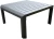 Стол кофейный из алюминия Graphite 80