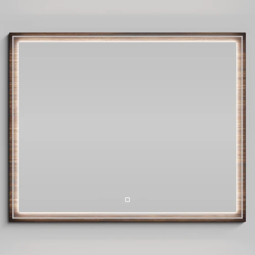 Зеркало Лайт 100, Палисандр ПВХ 43101
