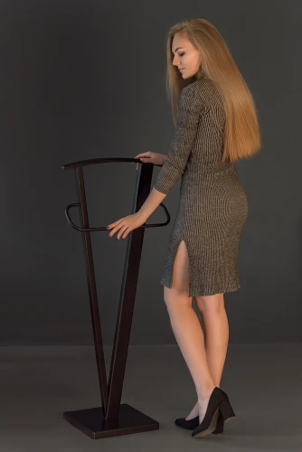 Вешалка костюмная ГАЛАНТ 344 чёрный