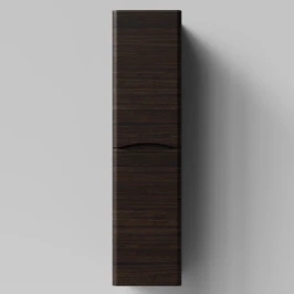 Пенал Адель 35 (2 двери) подвесной, Палисандр ПВХ 43101, левый, бельевая корзина