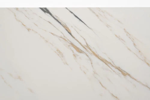 "Меркурий" стол интерьерный раздвижной обеденный из керамики, цвет белый глянцевый