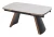 Стол РАНДЕВУ 160 БЕЛЫЙ МРАМОР МАТОВЫЙ 9806035 , керамика / Черный, Орех эко, М-City