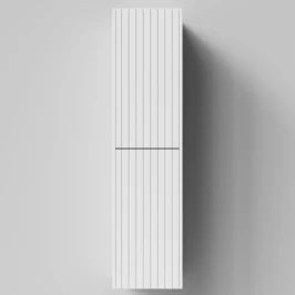 Пенал Тач 35 подвесной, белый глянец, левый, бельевая корзина