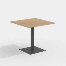 Стол обеденный EGMONT из тика 80x80