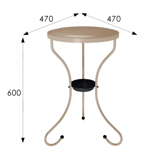 Столик журнальный SHT-CT10-1 капучино