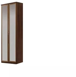 06.14 Габриэлла шкаф гл.554 с зеркалами дуб кальяри