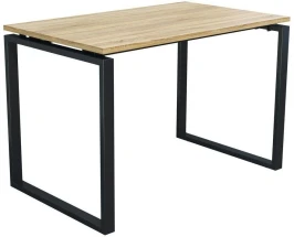 Стол компьютерный Янтарь 55.08 Дуб сонома/Металл черный