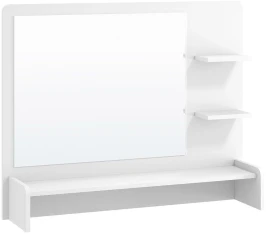 Надстройка для стола с полками Монако МН-18А белое дерево